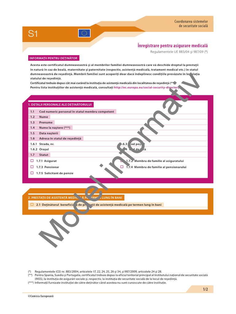 Gov Uk S1 Form