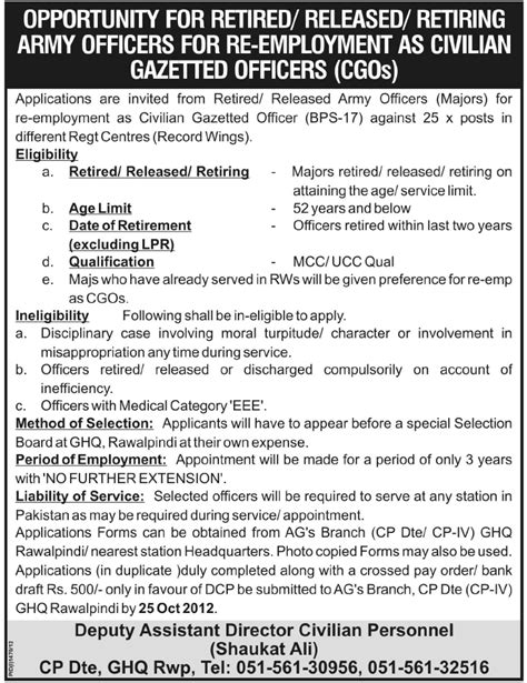 Government Jobs For Retired Military