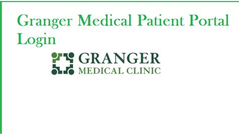 Granger Medical Patient Portal