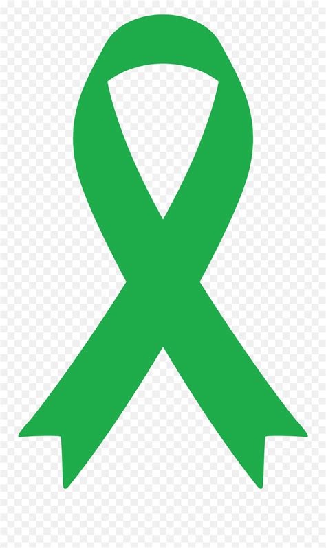 Green Ribbon Mental Health Emoji