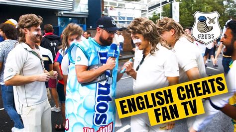 Grubs On Tour England Are Cheats Fan Tv Youtube