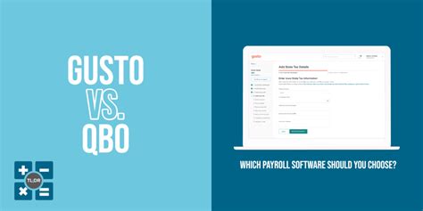 Gusto Vs Qbo Payroll Explained Tl Dr Accounting