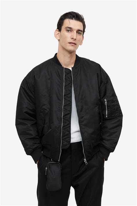 H&M Bomber Jacket Style