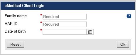 Hap Provider Portal Log In