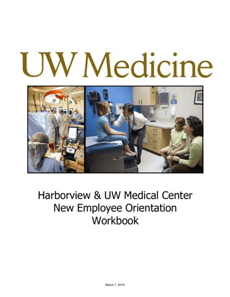 Harborview Uw Medical Center New Employee Orientation