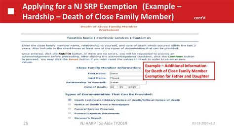 Hardship Exemption Nj