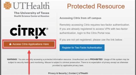 Harris Health Citrix Access