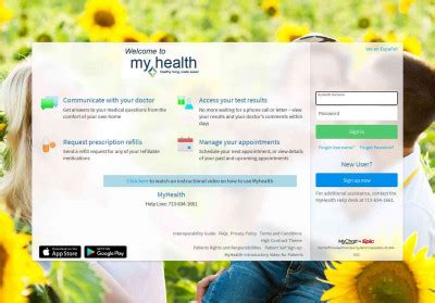 Harris Health Myhealth Login