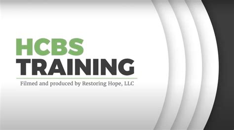 Hcbs Certification