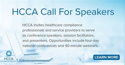 Hcca Call For Speakers