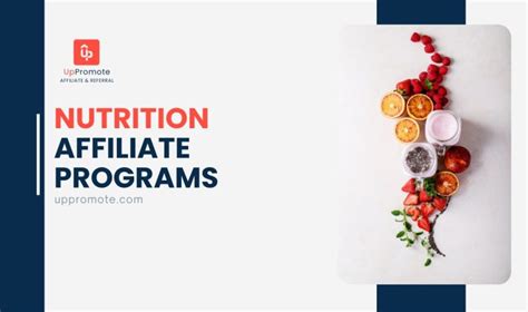 Health And Nutrition Affiliate Programs