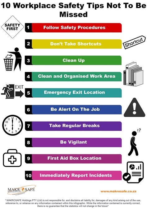 Workplace Health Safety Tips