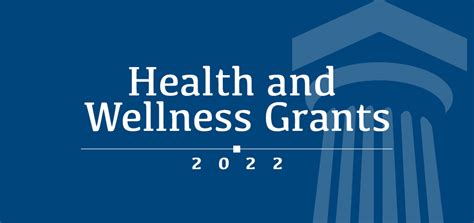 Health And Wellness Grants Canada