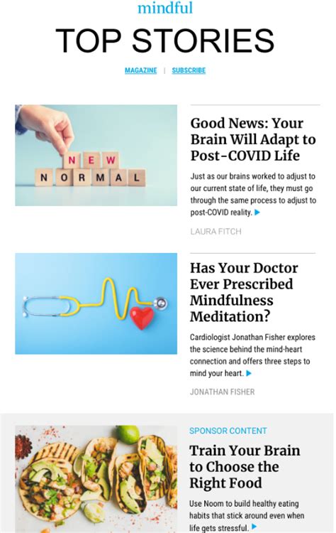 Health And Wellness News Articles