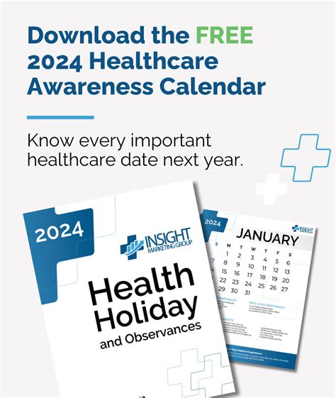 Health Awareness Months 2024 Pdf