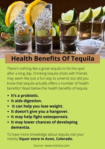 5 Tequila Health Benefits