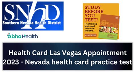 Health Card Appointment Las Vegas