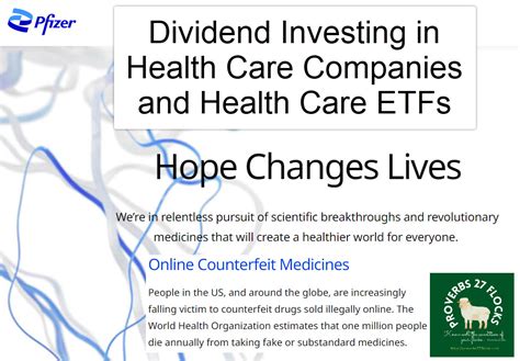 Health Care Etfs With Dividends