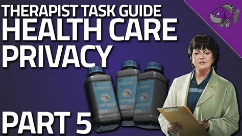 Health Care Privacy Task Guide