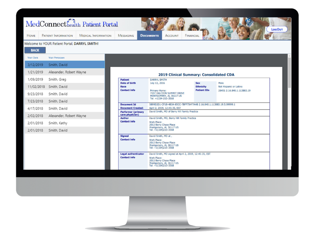 Health Center Connect Patient Portal