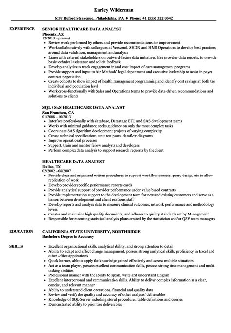 Health Data Analyst Entry Level