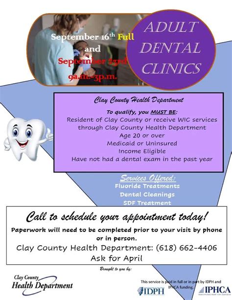 Health Department Dentist Services