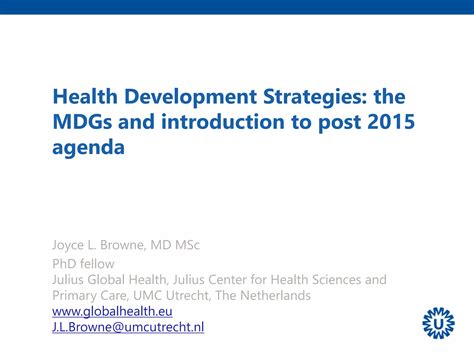 Health Development Strategies 2014 Ppt