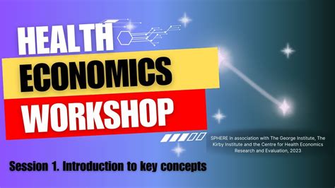 Health Economics Workshop