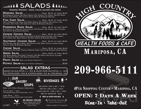 Health Food Store Mariposa