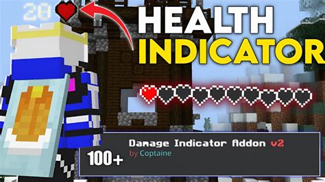 Health Indicator Mod Mcpe