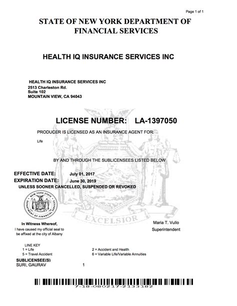 Health Insurance License Ny