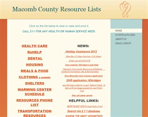 Health Macomb Family Resources