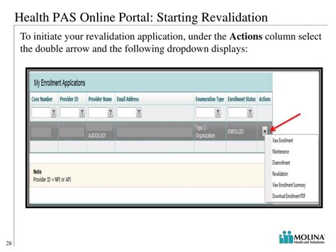 Health Pas Online Portal