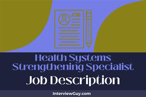 5 Jobs Strengthening Health Systems