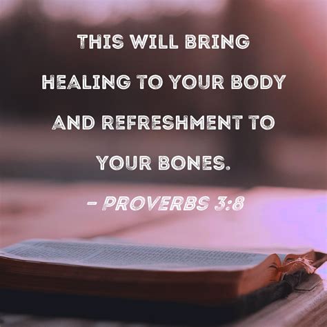 Health To Your Bones Kjv