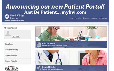 Health Village Imaging Patient Portal