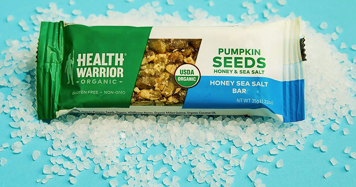 Health Warrior Pumpkin Seed Bars