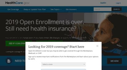 Healthcare Gov Login Marketplace