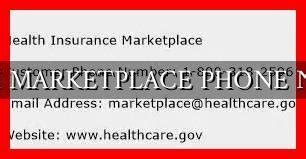 Healthcare Marketplace Phone Number