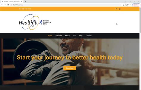 Healthfit Website