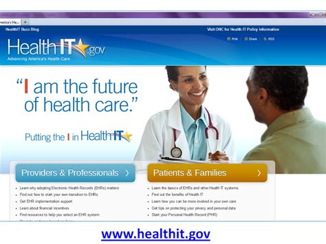 Healthit Gov Website