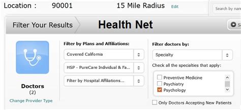 Healthnet Mental Health Provider Search