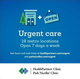 Healthpartners Urgent Care Appointments