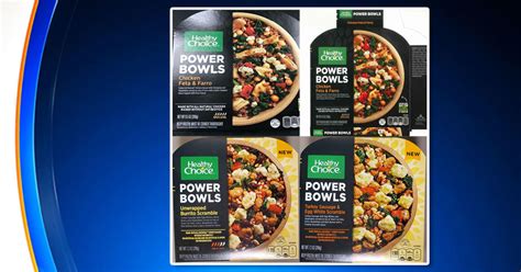 Healthy Choice Frozen Meals Recall