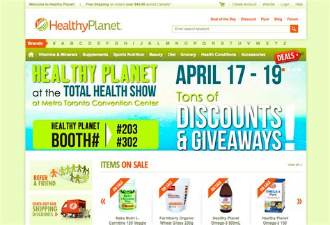 Healthy Planet Online Shopping