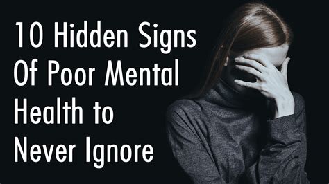 Hidden Signals Of Mental Problems