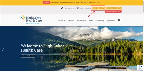 High Lakes Patient Portal