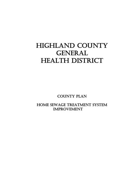 Highland Health Department