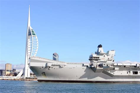 Hms Queen Elizabeth Returns To Portsmouth After Completing Global Mission