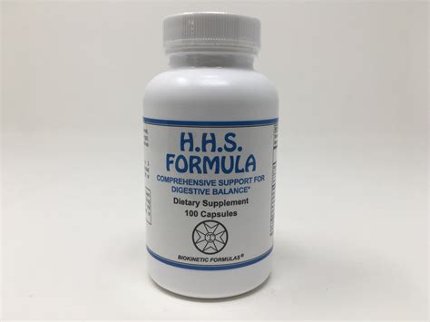 Holographic Health HHS Formula